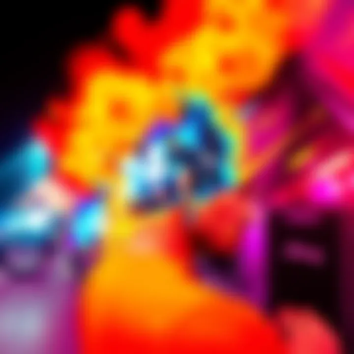 A vibrant graphic showcasing the energetic return of 24 LEG with bold colors and action elements