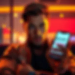 A person looks concerned while checking their BETMGM account on a smartphone, showing a message about account restrictions after a withdrawal request.