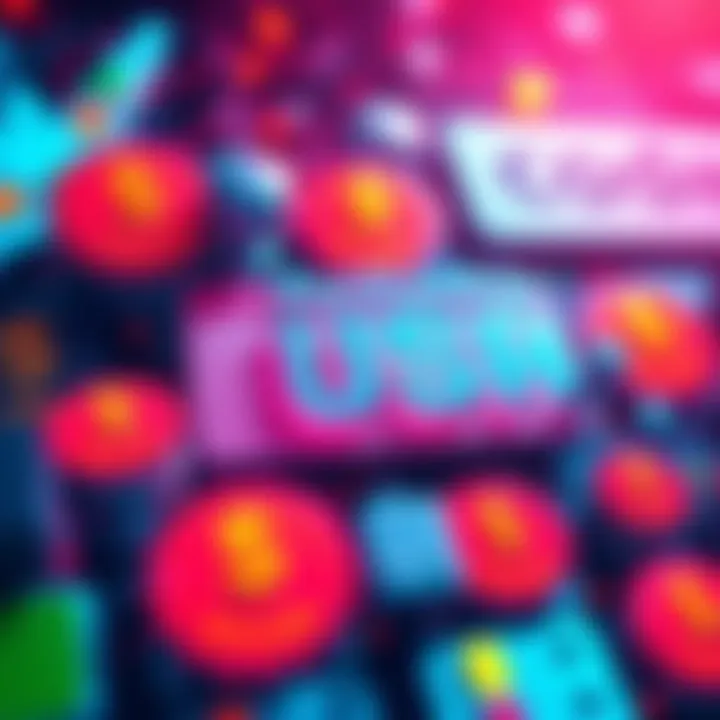 A colorful graphic showing various promotional codes with dollar signs and bonuses related to offers in the USA