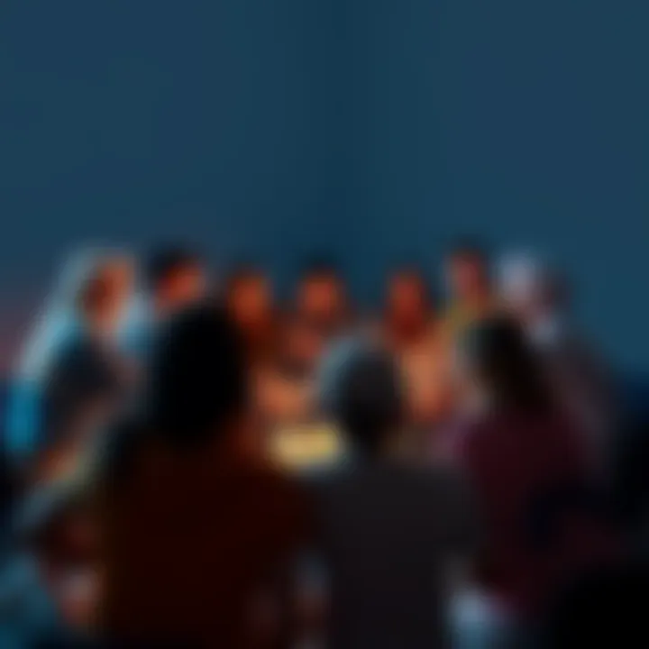 A group of people sitting in a circle, sharing their personal stories about addiction challenges and recovery