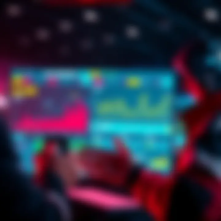 A user interacting with a sports betting app showing data analytics and improvements