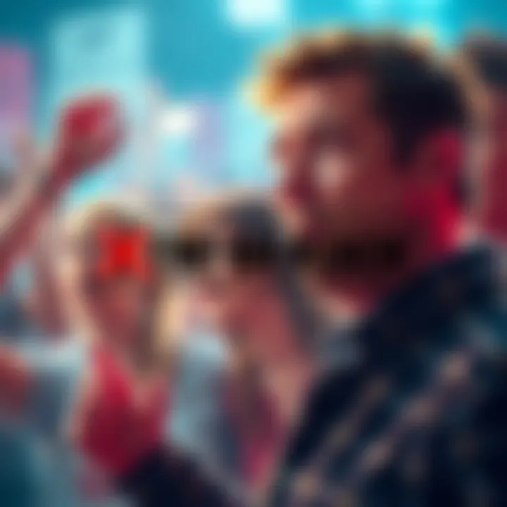 A graphic showing Anthony Black's name marked with a red 'x', symbolizing his ban status. People are reacting with anger and disappointment in the background.