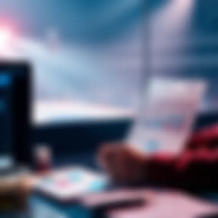 A sports analyst examining betting strategies for Avalanche Blues with graphs and notes