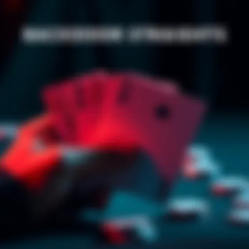 A poker hand displaying Backdoor Straights, showing potential winning cards