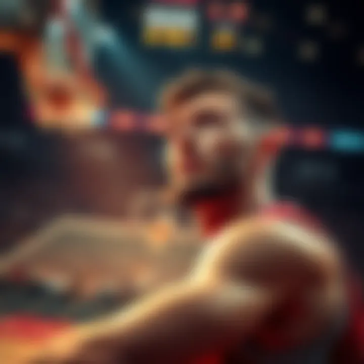 Player Barnes missing an easy shot during the game, looking frustrated