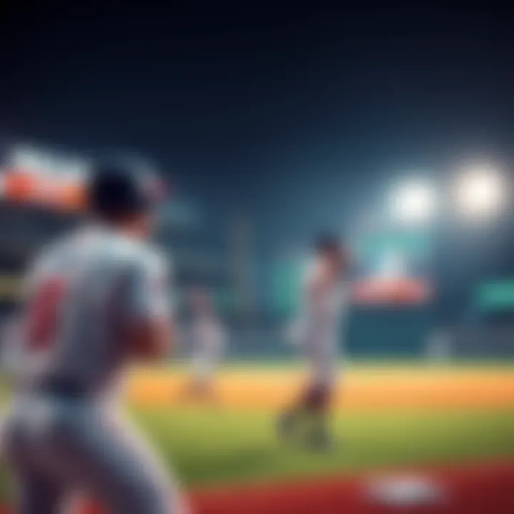 Baseball bets for July 10 Baseball players on the field with betting odds displayed in the background