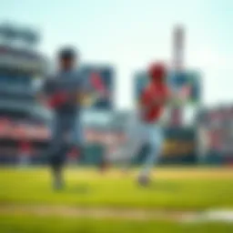 Baseball Game Action Players from Rays and Cardinals on the field during a game, highlighting the No Runs First Inning betting strategy