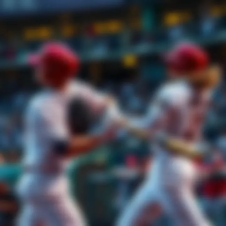 Hunter Goodman and Elly De La Cruz hitting home runs during a game