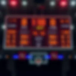 A basketball scoreboard showing unclear score changes, highlighting the issue of point discrepancies in a game involving Davis Fogle.