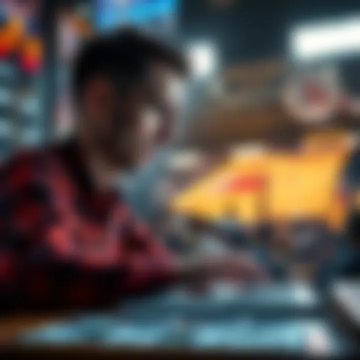 A person looks frustrated while trying to place a bet on an NBA game, with a laptop and sports stats open in front of them.