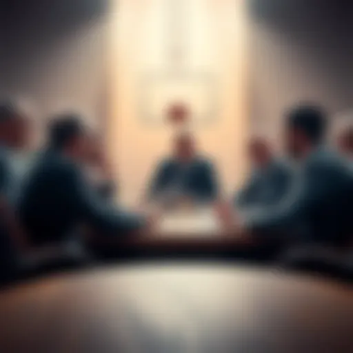 A group of basketball experts sharing opinions and strategies at a roundtable