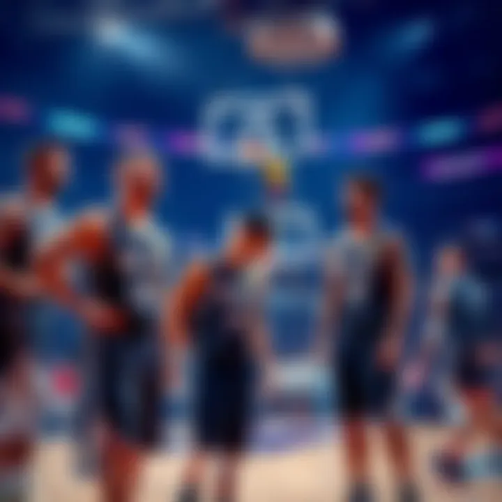 Players from NYK and OKC on the court, showing tension after a disappointing performance.