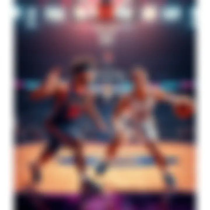 Ace Bailey and Reed Sheppard during a basketball game, showcasing their skills on the court