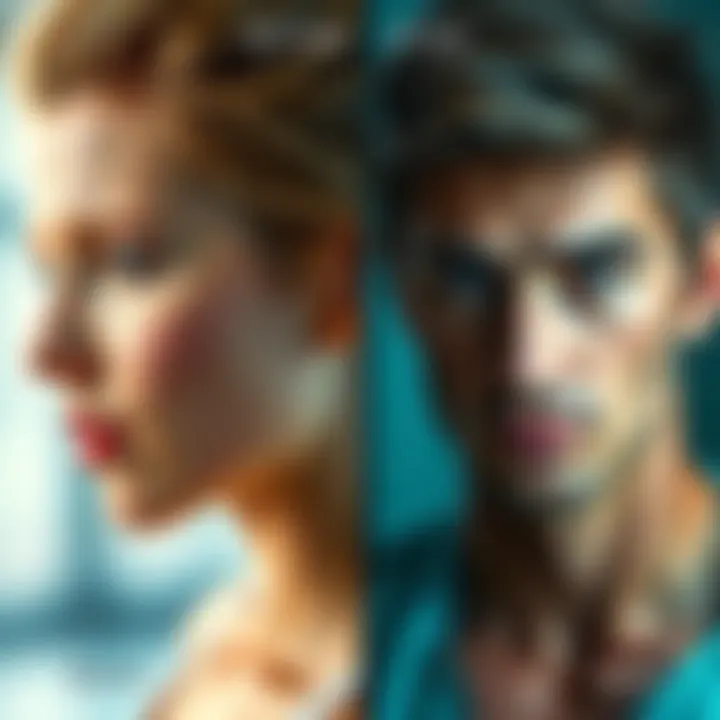 A side-by-side comparison showing a significant change in appearance or condition, highlighting satisfaction and motivation from the results.