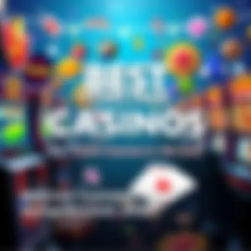 Best Online Casinos for Real Money Games A collage of popular online casino logos with slot machines and playing cards in the background