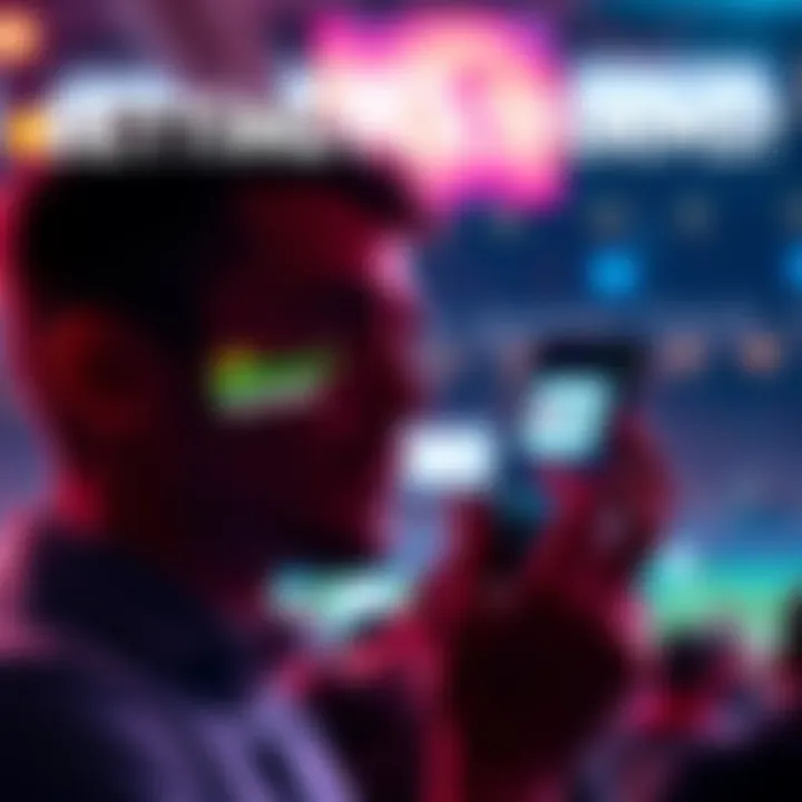 A person contemplating a switch from DraftKings to Bet MGM or FanDuel, with app logos displayed on a smartphone screen.