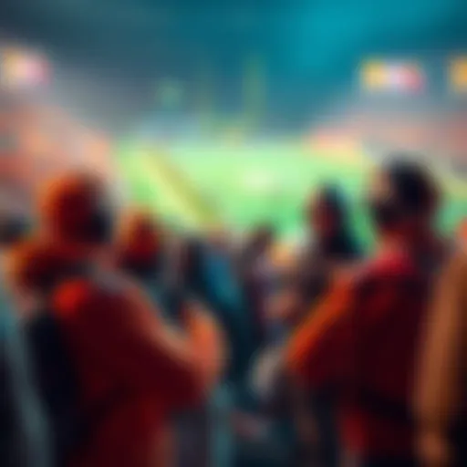 Fans discussing betting strategies and parlays for the Broncos against the Raiders game