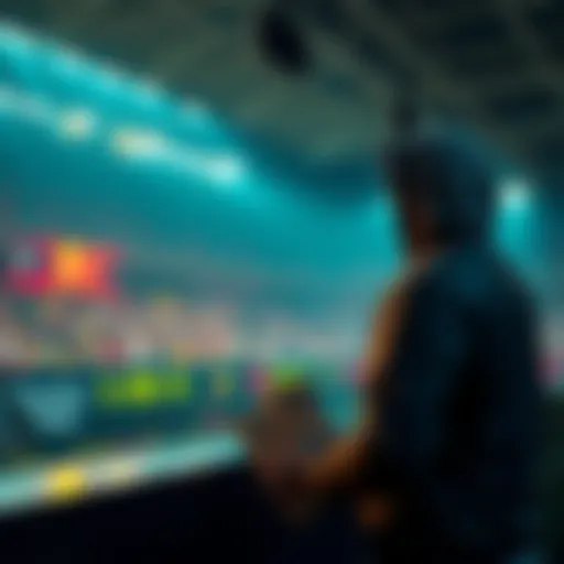 A person placing a bet of 20 dollars on a sports event, representing the Ghost Leg Token conditions.