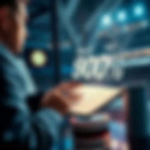 A person analyzing betting strategies with a laptop and notepad showing a 90% success rate