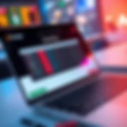 Betting Tips and Strategies A graphic showing betting odds and strategies on a laptop screen