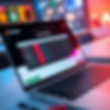 Betting Tips and Strategies A graphic showing betting odds and strategies on a laptop screen