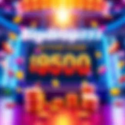 Visual representation of a promotional code highlighting the $9500 wager at Bigdrop777, with money symbols and potential winnings illustrated.