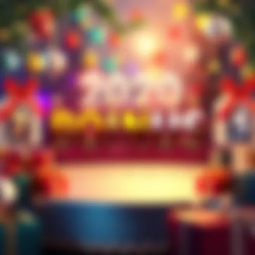 Illustration showing various birthday bonus levels like Bronze, Silver, Gold, and Platinum with festive decorations