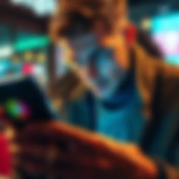 User facing issues with Bitgit Wallet transfer A person looking frustrated while checking their Bitgit Wallet on a smartphone after a failed transfer