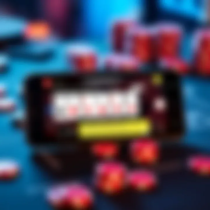 A smartphone displaying the BlackjackIQ Pro app interface with game strategies and tips for beginners