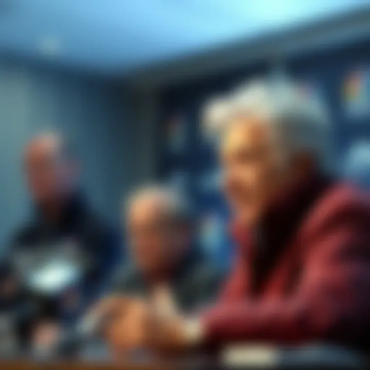 Bob Baffert speaking at a press conference about his penalties and opinions from the public.