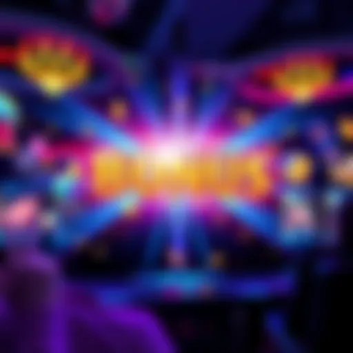 A colorful 2-Pop-up bonus appearing on a gaming screen, exciting players as they await rewards.