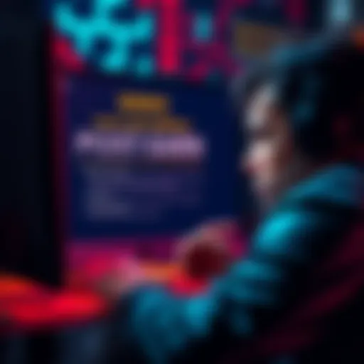 A concerned player looking at a computer screen displaying bonus terms and conditions