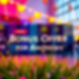 A vibrant promotional banner showcasing exclusive benefits for Andrews in 2025, with bright colors and festive graphics