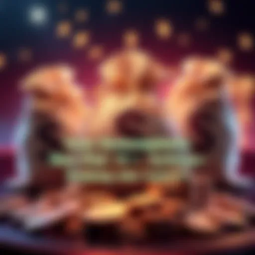 Graphic showing money bags and coins with text about new bonuses for Plat 5+ players