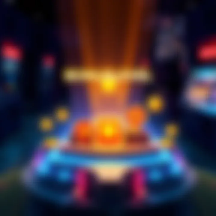 A graphic showing a game level with rewards and benefits, highlighting investment value