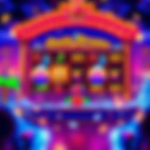 A screenshot showcasing the Oasis Dreams slot game on the Bovada platform with vibrant graphics and engaging gameplay elements.