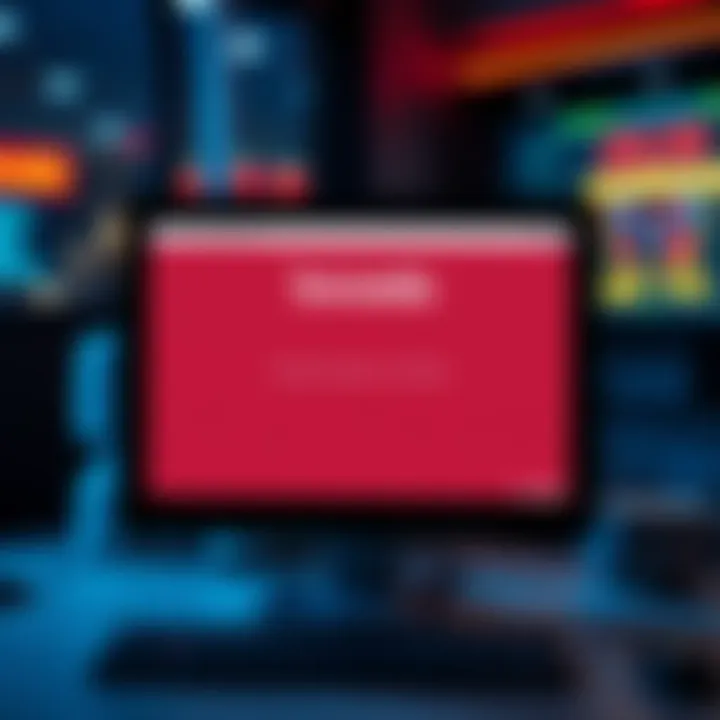A computer screen showing an error message indicating problems with accessing the Bovada website