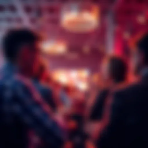 People discussing which brands brought them the most profits in a lively forum setting