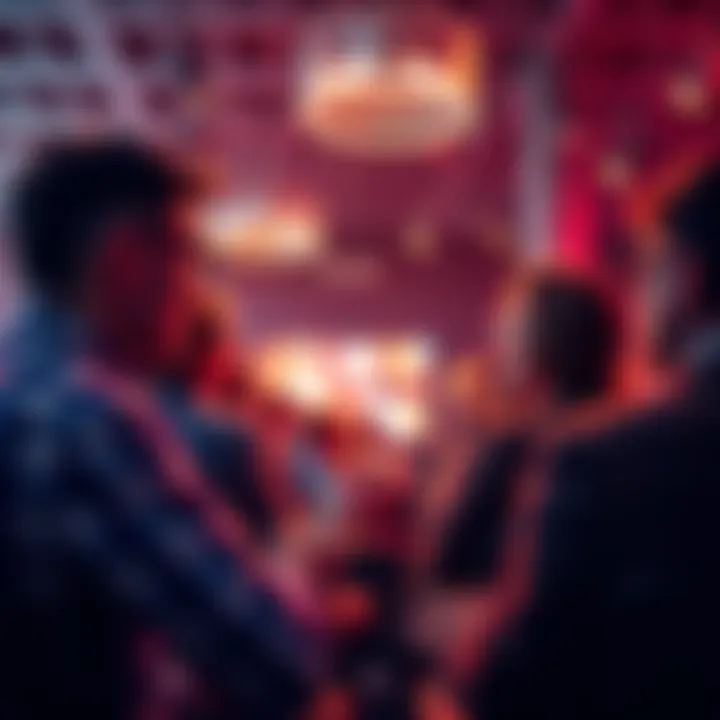 People discussing which brands brought them the most profits in a lively forum setting