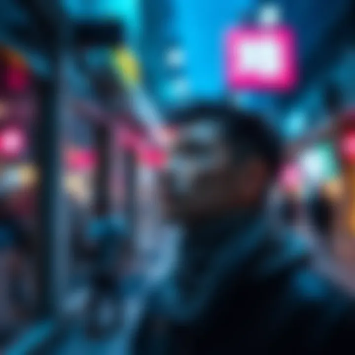 A person contemplating the need for a Social Security Number during the Breeze Cash verification.