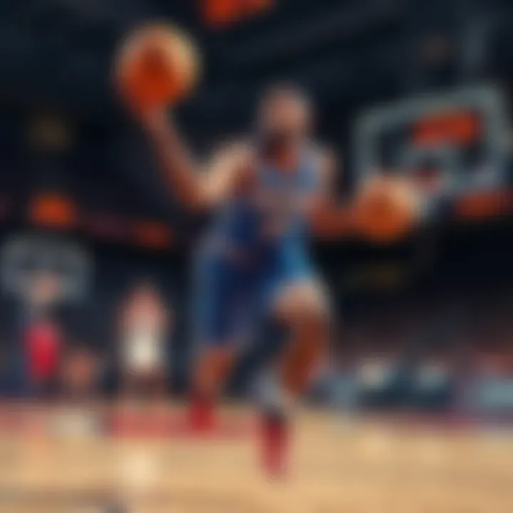 Bronny James playing basketball, illustrating his effect on betting decisions and predictions.