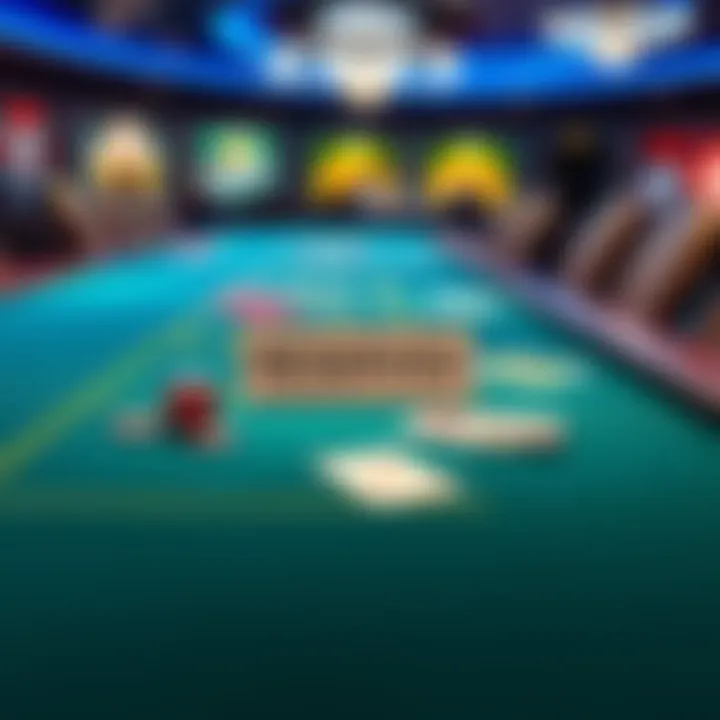 A Bubble Craps table showing a seat marked as reserved, with gaming chips and cards on the table, illustrating tips for securing a spot during breaks.