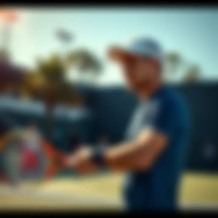 Tennis player Buddy practicing Tennis player Buddy showing mixed performance on the court during practice