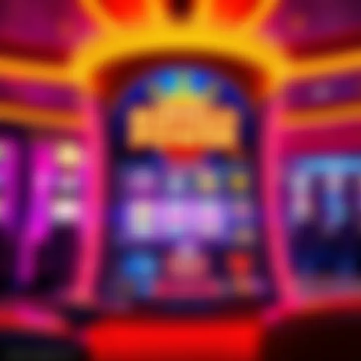 A vibrant slot machine called Buffalo Quad Power with exciting graphics and colorful symbols, ready for players in a casino.