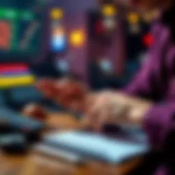 A person using a calculator and a notepad to determine bet amounts for bonus codes.