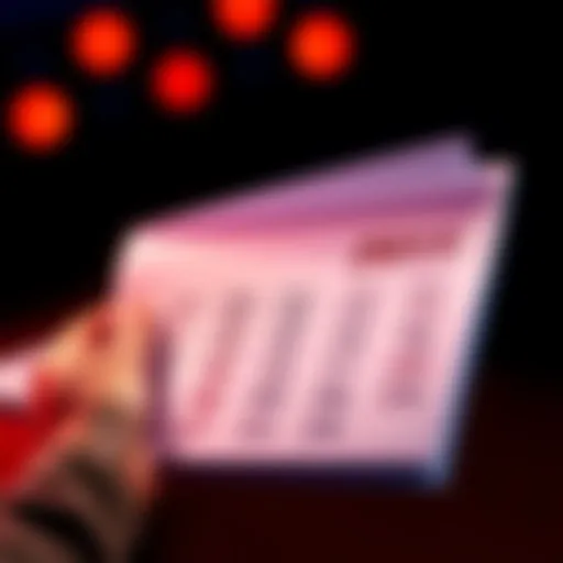 A close-up of a hand flipping a calendar page to show a new month