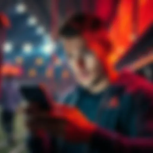 Player experiencing betting issues in California A man looking confused while checking his phone, symbolizing problems with a betting platform in California.