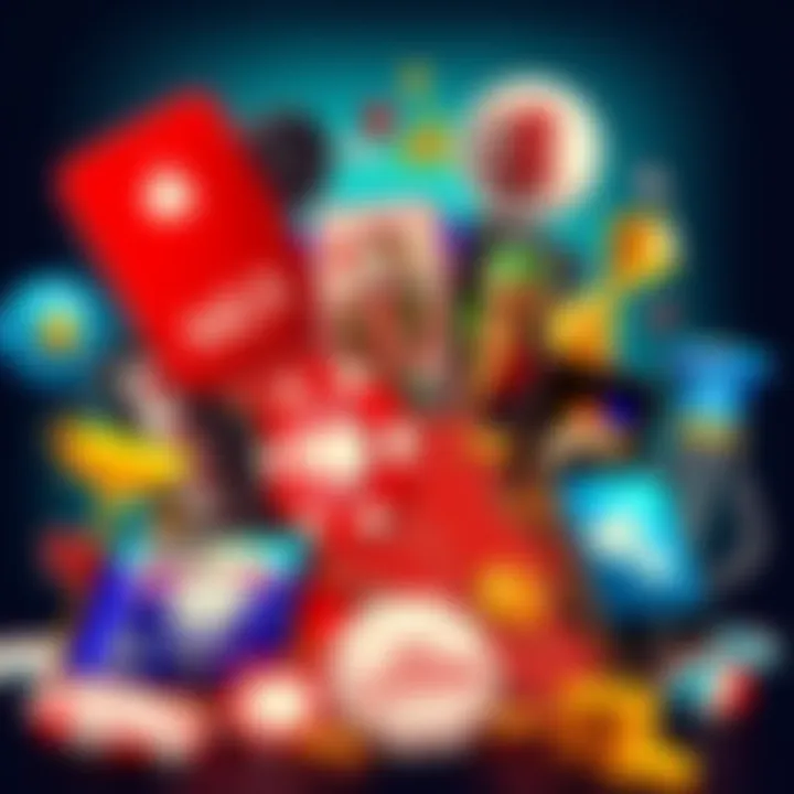 A collage of various online gambling apps and payment methods suitable for California players.