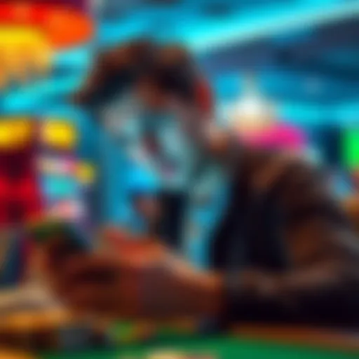 A Canadian man looks concerned while checking his phone for updates on a Betway payout after winning money.