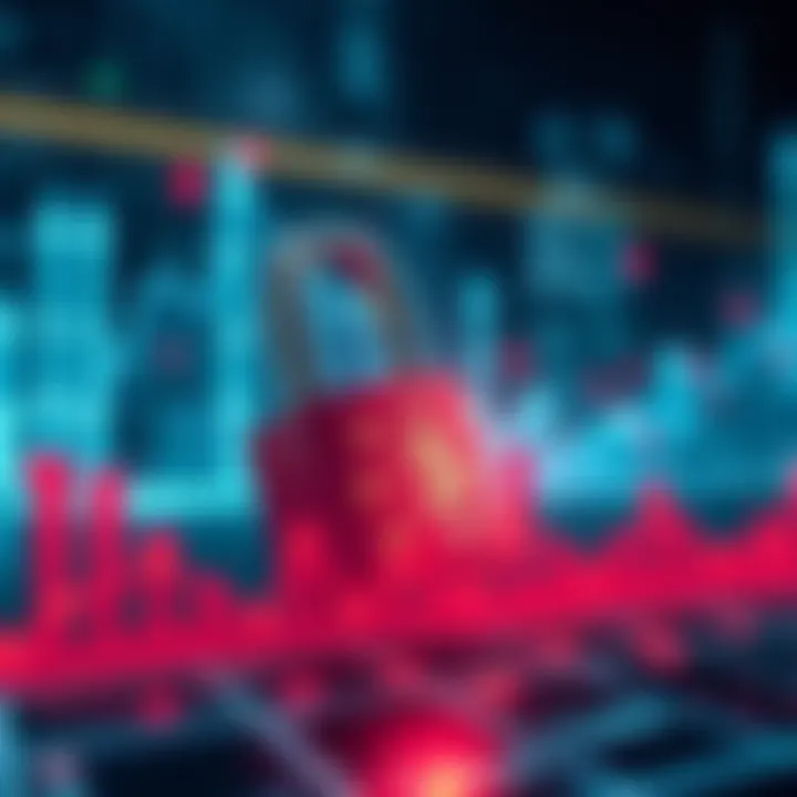 Graph showing economic sectors affected by capital lock in 2025 with experts' views